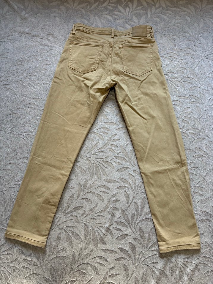 Mango Marka Krem Jean - Görsel 2