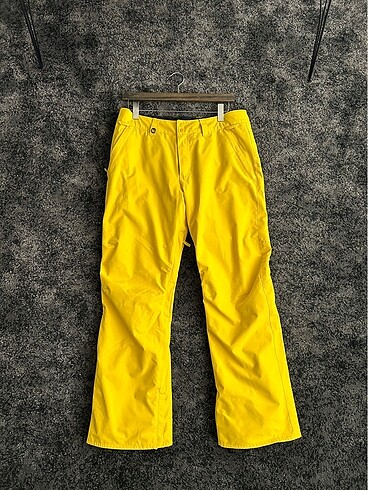 Erkek sarı kayak pantolonu Quiksilver