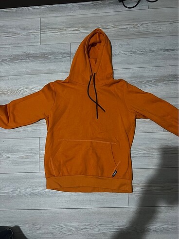 Bershka turuncu hoodie