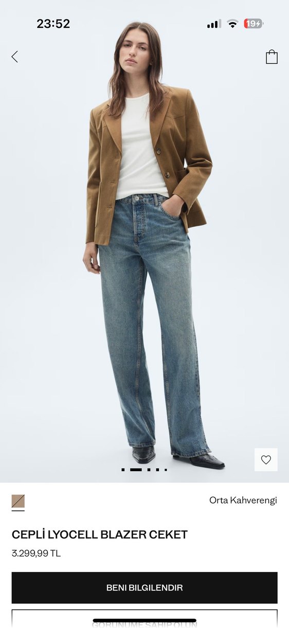 Mango blazer ceket - Görsel 2