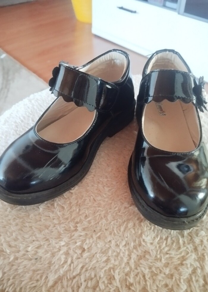 Polaris kız çocuk rugan ayakkabı - Görsel 3