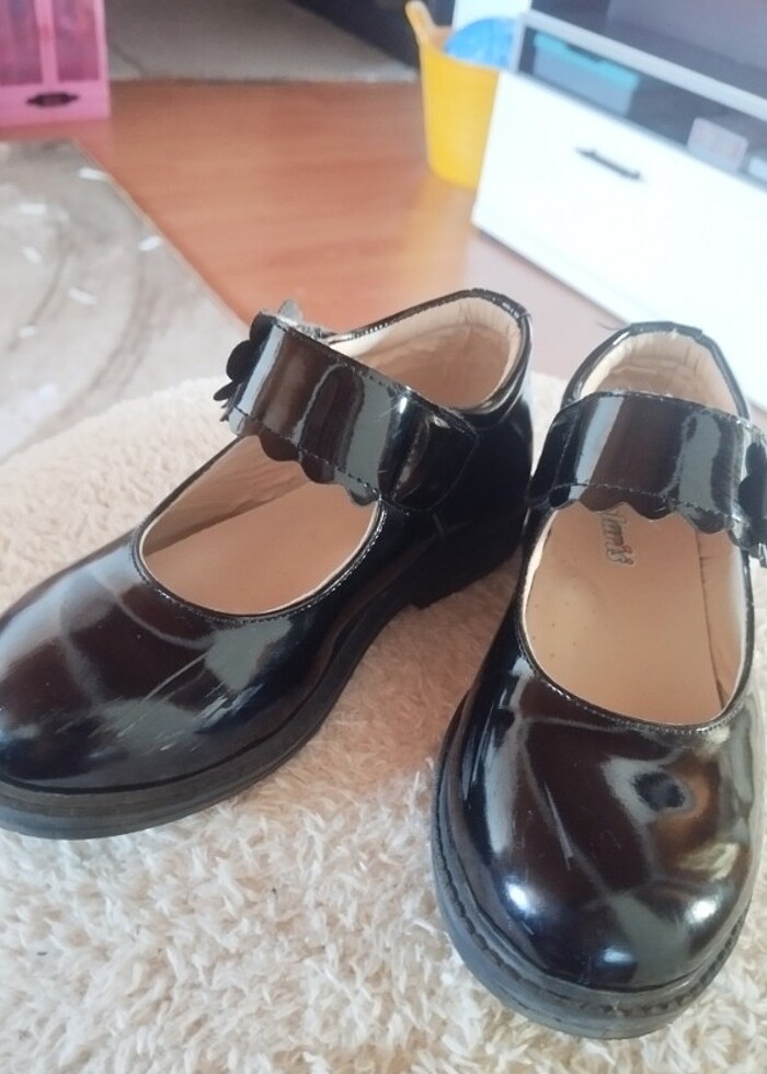 Polaris kız çocuk rugan ayakkabı - Görsel 5