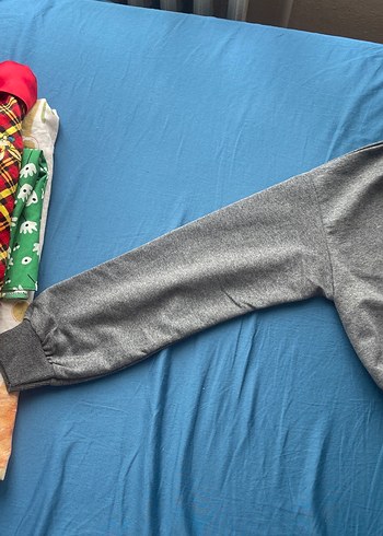 Armalife Gri Baskılı Kadın Sweatshirt