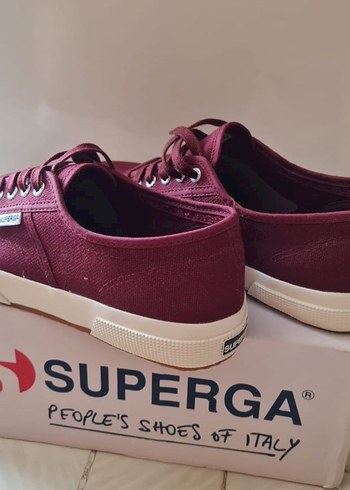 42 Beden bordo Renk Superga Sneaker