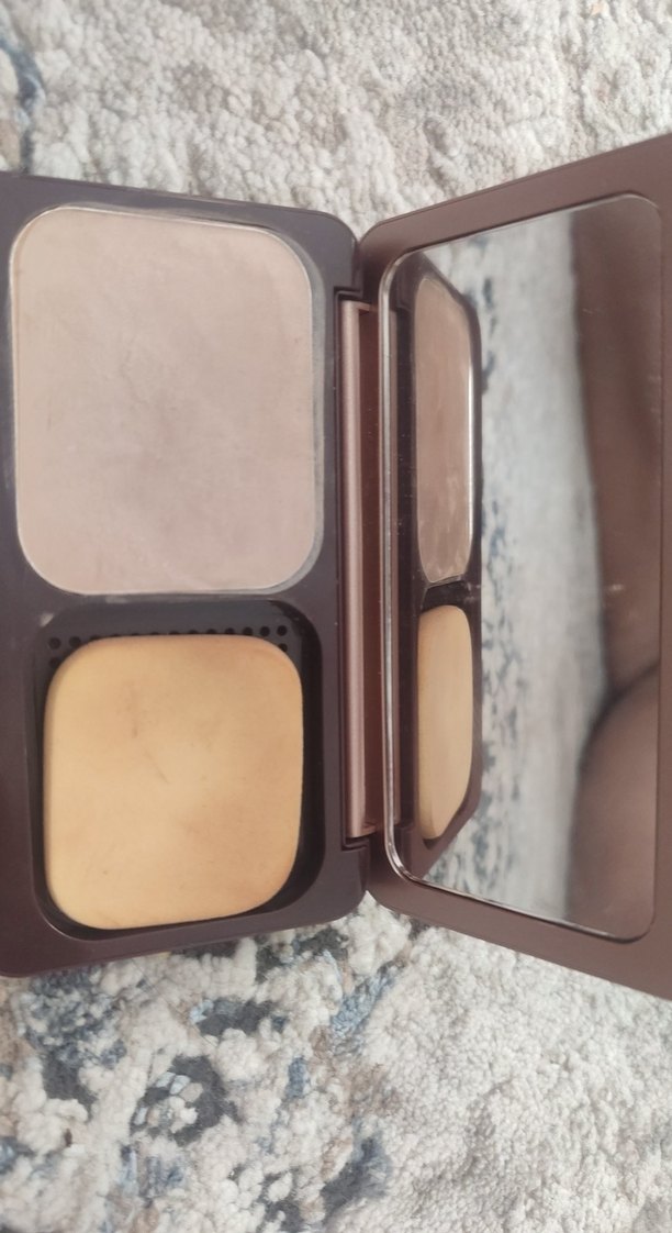 Bej 2 Yönlü Kompakt Pudra fondöten - Görsel 3