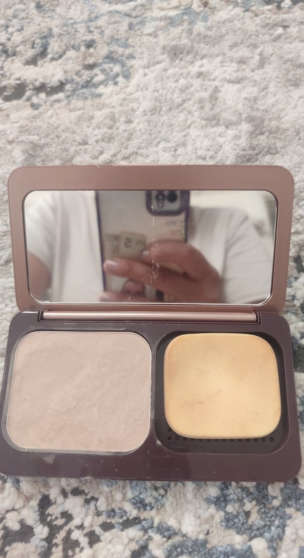 Bej 2 Yönlü Kompakt Pudra fondöten - Görsel 2