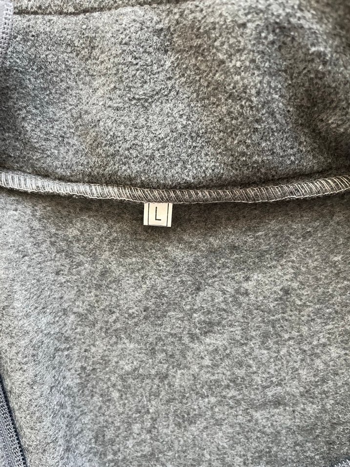 Gri Fermuarlı Erkek Polar Ceket - Görsel 2