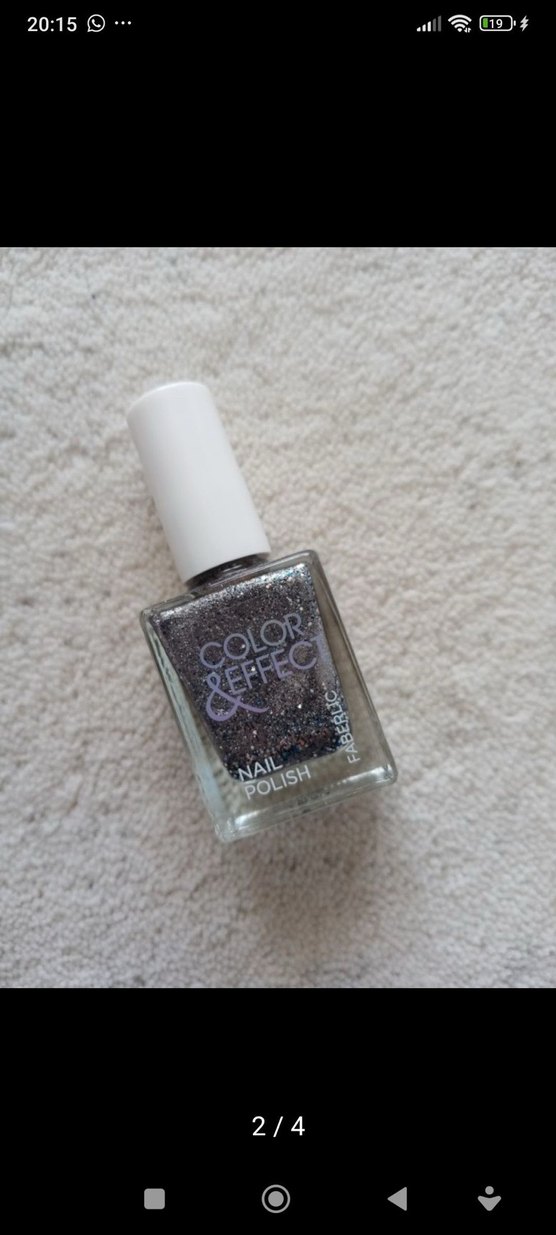 Gri Simli Oje - Görsel 2