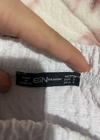 beyaz Kadın Keten Piliseli Bol Kesim Pantolon - Görsel 3