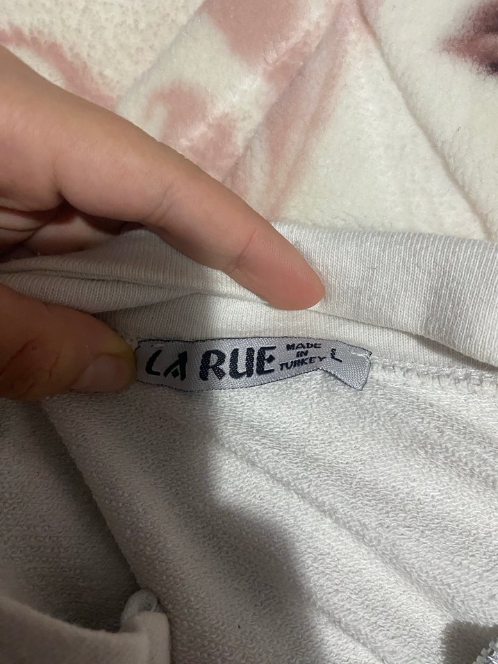 Fermuarlı Beyaz Kadın Sweatshirt - Görsel 3