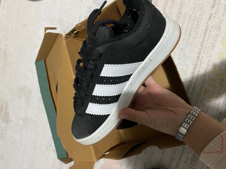 adidas campus siyah beyaz - Görsel 3