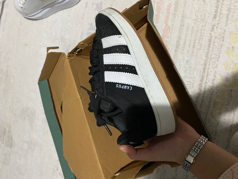 adidas campus siyah beyaz - Görsel 2