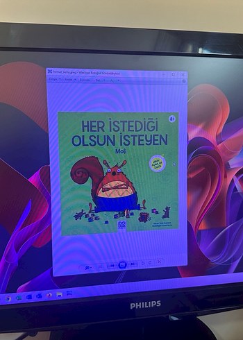 21,5 inç Philips monitör satılık - Görsel 2