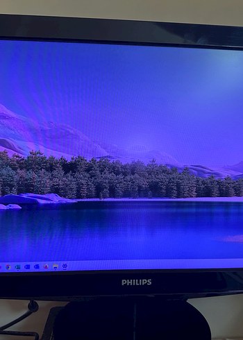 21,5 inç Philips monitör satılık - Görsel 5