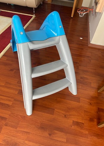 Koyu Mavi Çocuk Kaydırağı - Görsel 5