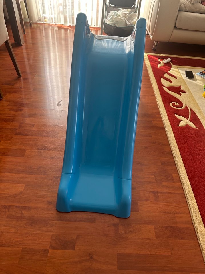 Koyu Mavi Çocuk Kaydırağı - Görsel 4