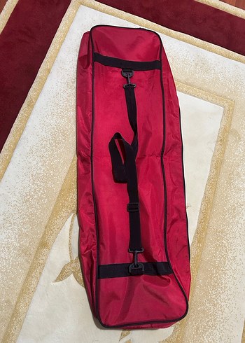 Kırmızı eskrim çantası (tambur) - Görsel 4