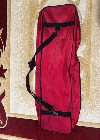 Kırmızı eskrim çantası (tambur) - Görsel 3