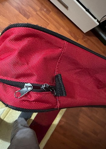 Kırmızı eskrim çantası (tambur) - Görsel 6