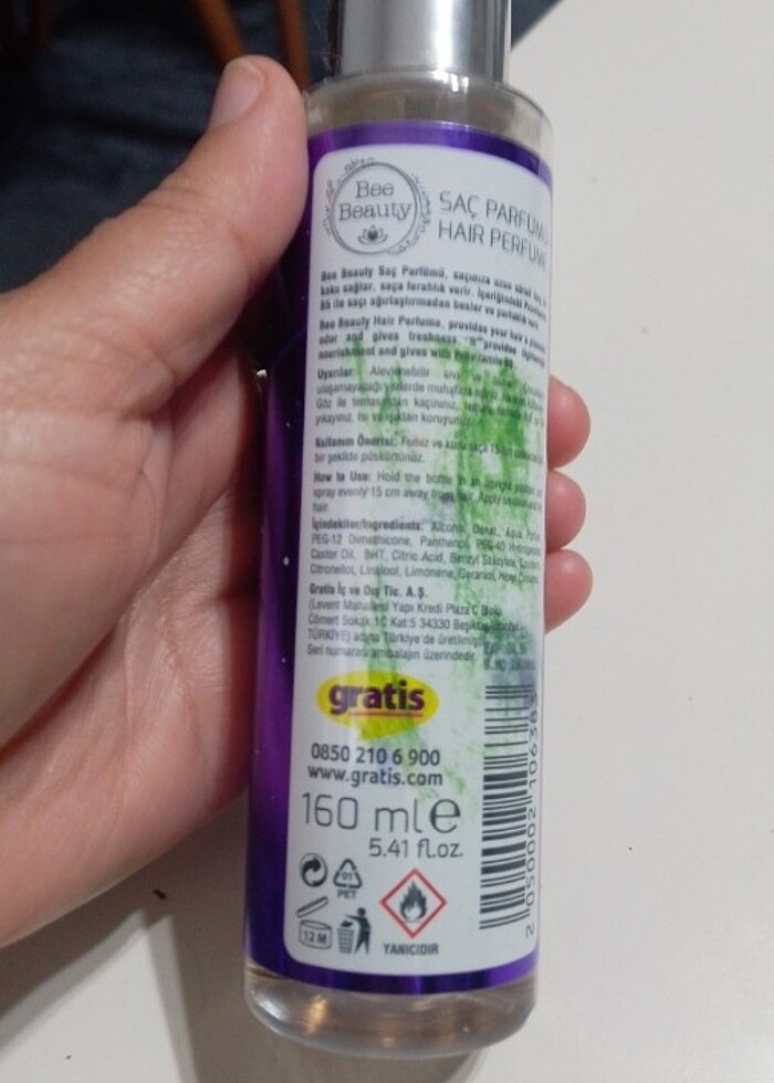Saç parfümü  - Görsel 4
