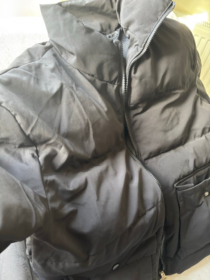 Siyah mont - Görsel 3