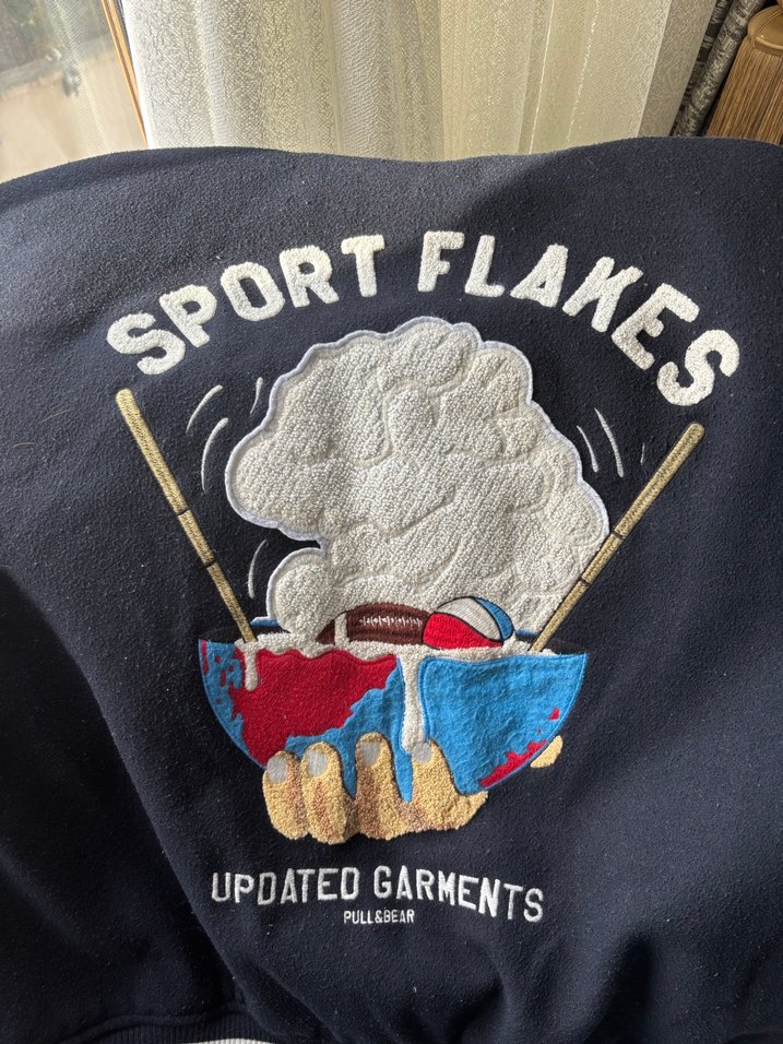 Düğmeli Erkek  Sweatshirt Ceket - Görsel 4