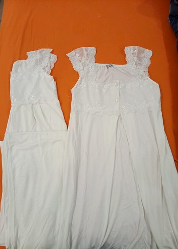 Lohusa takımı (gecelik-sabahlik takımı) - Görsel 9