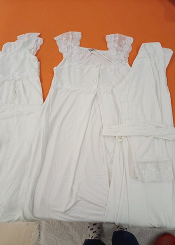 Lohusa takımı (gecelik-sabahlik takımı) - Görsel 8