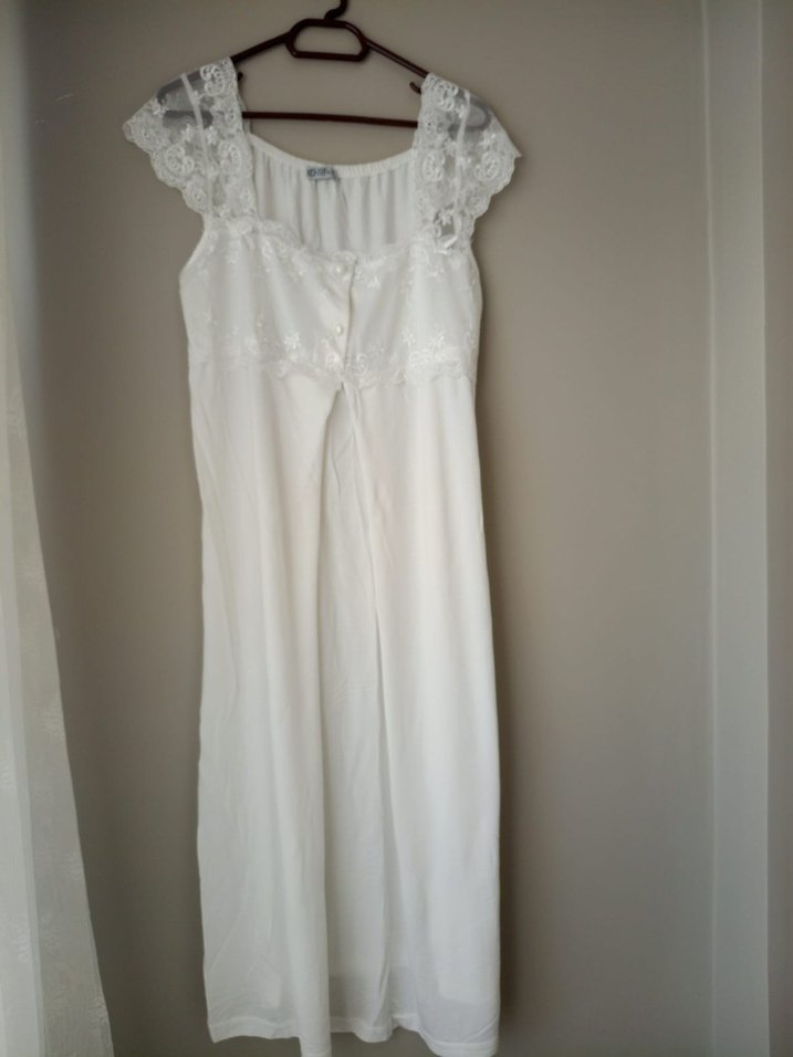 Lohusa takımı (gecelik-sabahlik takımı) - Görsel 4