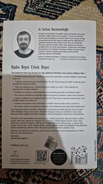 Beden Renk Kadın Beyni Erkek Beyni - Dr. Serkan Karaismailoğlu