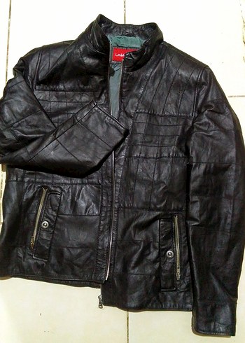 Unisex DERİ MONT HAKİKİ DERİ ERKEK XXL