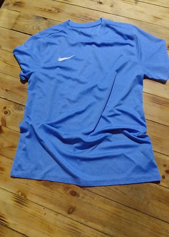 Nike Orjinal Erkek Mavi Kısa Kollu Tişört