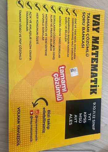 Vay Matematik Tamamı Çözümlü Soru Bankası