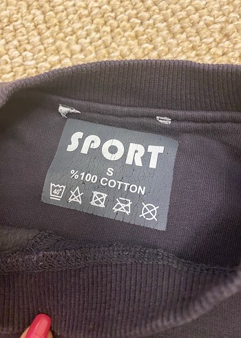 Gri Kadın Sweatshirt - Görsel 3