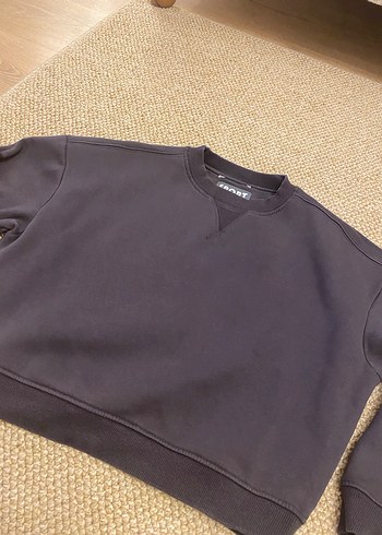 Gri Kadın Sweatshirt - Görsel 2