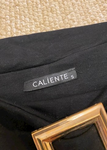 Kadın Siyah Kayık Yaka Kemer Detaylı Bluz - Görsel 4