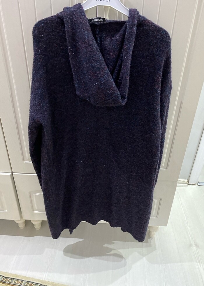 Kapşonlu hırka - Görsel 2