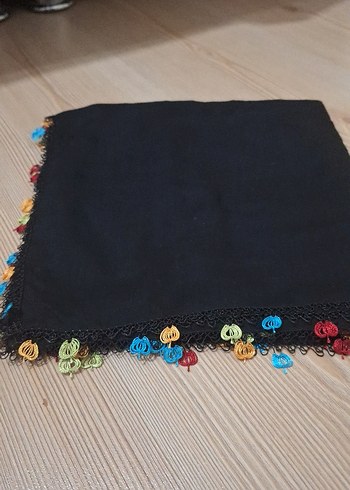 eşarp tülbent,yazma,iğne oyası - Görsel 3