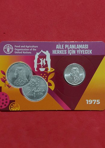 1975 BM Gıda ve Tarım Rozeti