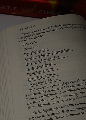  Bir kibrit Yok olmak 