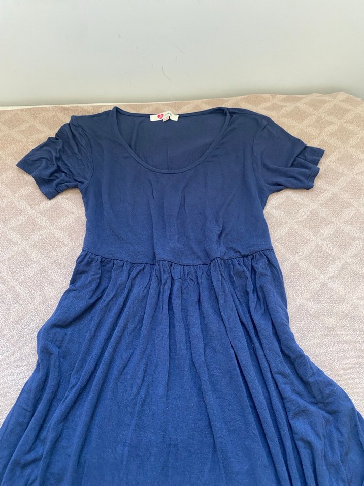 Mavi Keten Midi - Görsel 4