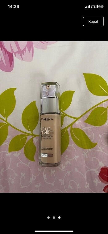 Beden Loreal fondöten