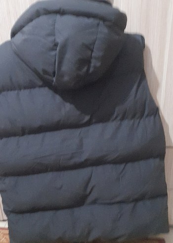 Siyah Fermuarlı Kadın Şişme Yelek - Görsel 5