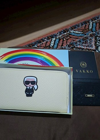 Beyaz Deri Fermuarlı Kadın Cüzdanı - Görsel 6