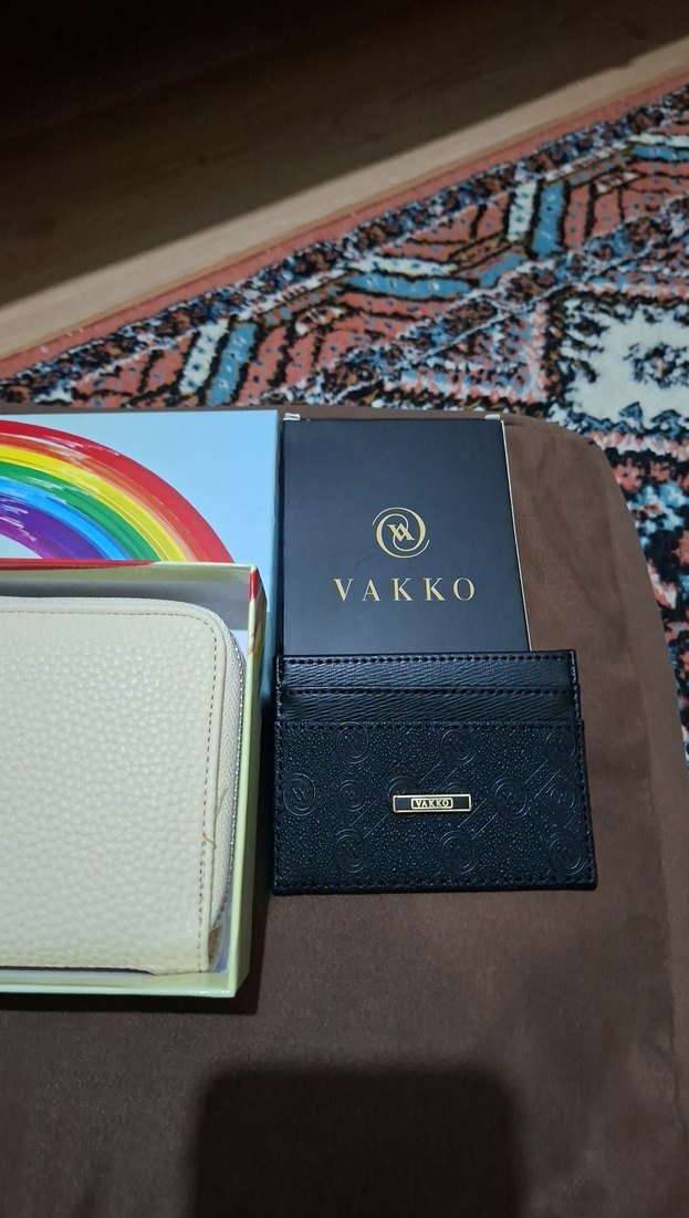 Beyaz Deri Fermuarlı Kadın Cüzdanı - Görsel 3