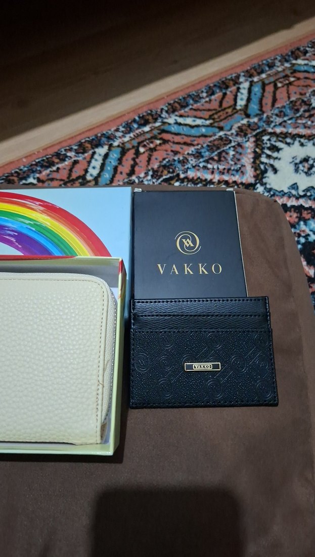 Beyaz Deri Fermuarlı Kadın Cüzdanı - Görsel 4