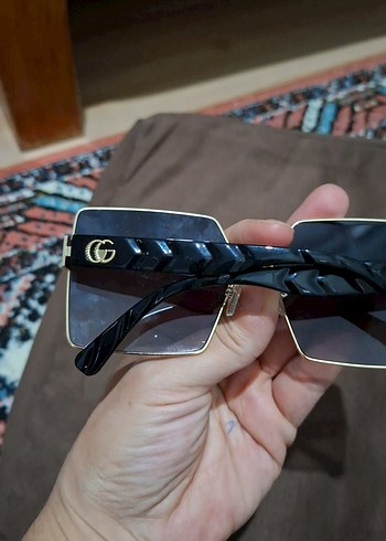 Tokalı Gri Klasik Kadın Güneş Gözlüğü - Görsel 3