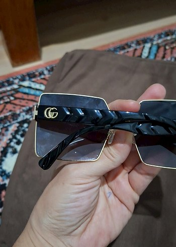 Tokalı Gri Klasik Kadın Güneş Gözlüğü - Görsel 4