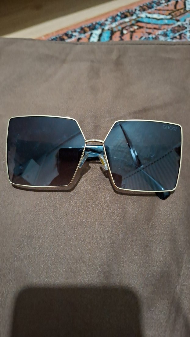 Tokalı Gri Klasik Kadın Güneş Gözlüğü - Görsel 2