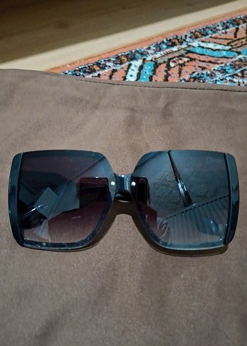 Dior Kadın Transparan Mavi Güneş Gözlüğü - Görsel 3
